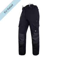英國 Arbortec 通風型鏈鋸防護褲 AT4062(EU) Vented Chainsaw Trousers Design A Class 1 - Black | 黑色 (EU認證)